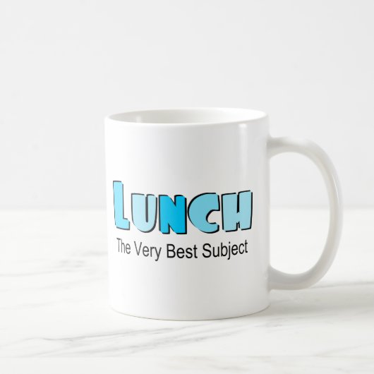 Grappig Gezegde over Lunch Koffiemok (Rechts)