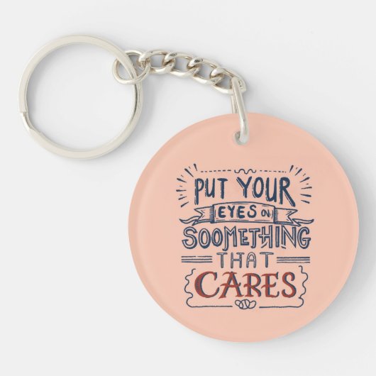 Grappig Gezegde sleutelhanger (Voorkant)