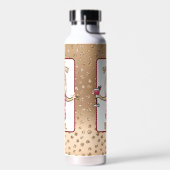 Grappig Gezegde Snarky Cartoon Lady vakantie voor  Waterfles (Links)