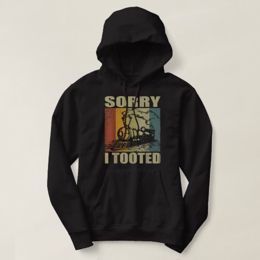 Grappig  gezegde Sorry dat ik koos voor Trai Hoodie (Design voorkant)