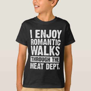 Grappig Gezegde Vlees Bacon Beef Grillen BBQ Lover T-shirt