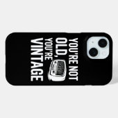 Grappig Gezegde voor ouderen Case-Mate iPhone Case (Achterkant (horizontaal))