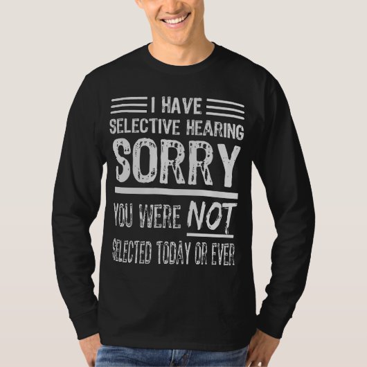 Grappig Gezegde voor Sarcastic People Mannen Dark  T-shirt (Voorkant)
