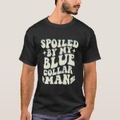 Grappig Gezegden ontwerp verwend door mijn blauwe T-shirt (Voorkant)