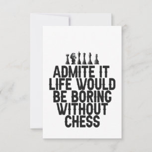 grappig, gezegend, schaken, chessmate, grappig, gi bedankkaart