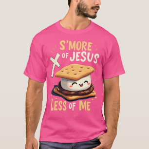 Grappig gezeur van Jezus minder van mij Bijbelse C T-shirt