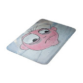 Grappig gezicht badmat! badmat (Gekanteld)