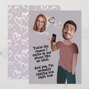 Grappig gezicht   De Kaart van het grillige Fotopr