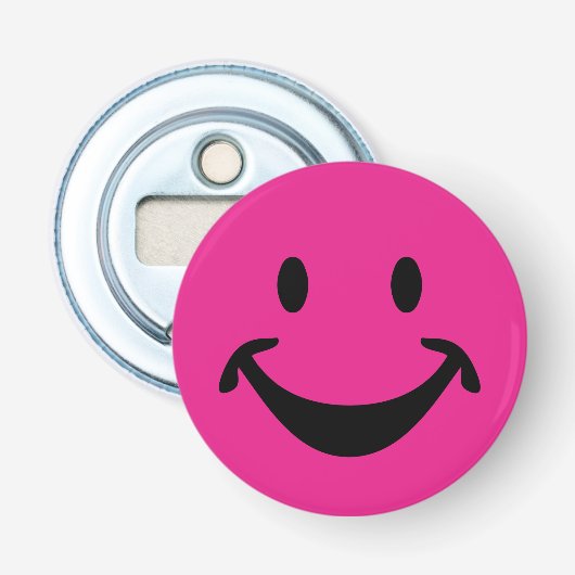 Grappig gezicht en je rug. en ideeën button flesopener (Voorkant)