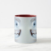Grappig Gezicht Expressie Keramische Koffie Mok ☕ (Midden)