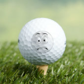 Grappig gezicht golfballen (Insitu Shirt)