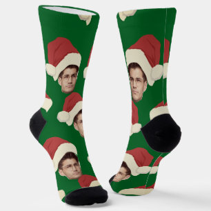 Grappig gezicht Het Pet van de Kerstman en je le Sokken