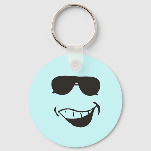 grappig gezicht! sleutelhanger (Voorkant)