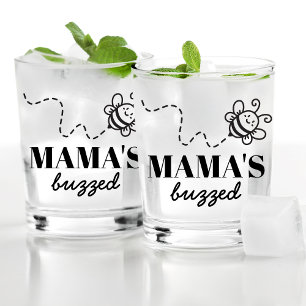 Grappig gezoemd bijengeschenk voor mama die van Dr Whisky Glas