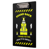 Grappig gezondheid en veiligheid | NEBOSH | Functi Klembord (Links)