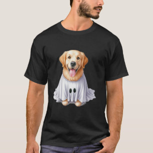 Grappig Ghost Golden Retriever Hondenliefhebber Ha T-shirt