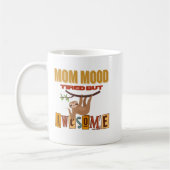 Grappig Giftful Mom Shirt - Schattigee Luiaard Mom Koffiemok (Links)