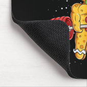 Grappig Gingerbread Xmas Deadlift T-shirt Uni-Adul Muismat (Hoek)