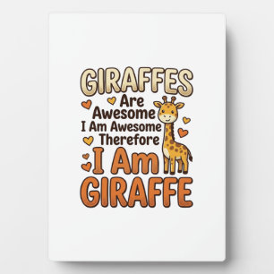 Grappig Giraffe-liefhebber Vintage Gravure Shirt O Fotoplaat