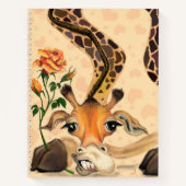 Grappig Giraffe Notitieboek (Voorkant)