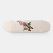 Grappig Giraffe Skateboard (Horizontaal)