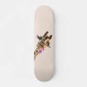 Grappig Giraffe Skateboard (Voorkant)