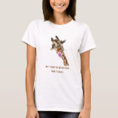 Grappig Giraffe T-shirt (Voorkant)