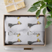 Grappig Giraffe Trouwpapier Tissuepapier (Geschenk)