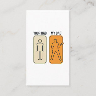 Grappig Gitaar Papa Vintage Gravure Shirt Ontwerp_ Visitekaartje