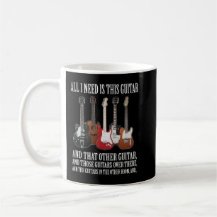 Grappig gitaargeschenk... ik heb alleen maar gitar koffiemok