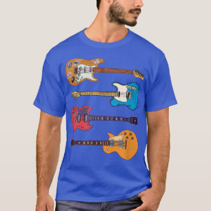 grappig gitarist shirt dat je nooit te veel kunt h