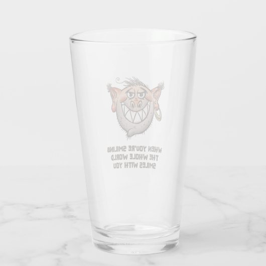 Grappig Glas (Achterkant)