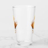 Grappig glas-cadeau met vrolijke eend - Proost Glas (Links)