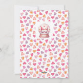 Grappig gnome materie wat Schattigee Valentijnsdag Feestdagenkaart (Achterkant)