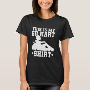 Grappig Go Kart Racing - Race Car Kart Racer T-shirt