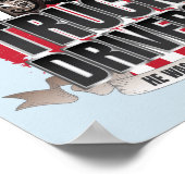 Grappig God Creëer vrachtwagenchauffeurs Amerikaan Poster (Hoek)