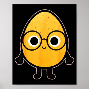 Grappig Goed Ei Leraar Halloween Kostuum De Slimme Poster