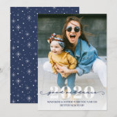 Grappig Goede Riddance Foto Gelukkig Nieuwjaar Feestdagenkaart (Voorkant / Achterkant)