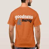Grappig "goedheid & barmhartigheid" - Ps. 23:6 - B T-shirt (Achterkant)