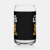 Grappig gokken deze man Casino Blikvorm Glas (Rechts)