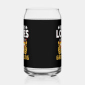 Grappig gokken deze man Casino Blikvorm Glas (Links)