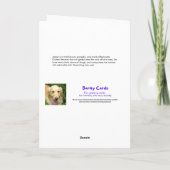 Grappig Golden Retriever Superior Being Moederdag Kaart (Achterkant)