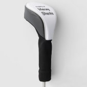 Grappig Golf Cadeau Grapjas Manny Shanks Golfheadcover (Schuin)