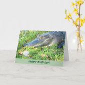 Grappig Golf Custom Verjaardag Wenskaart Kaart (Gele Bloem)