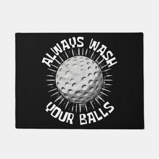 Grappig golf deurmat (Voorkant)