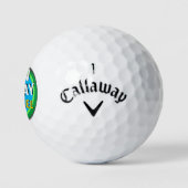GRAPPIG GOLF GEZEGDE GEBOREN OM OP MAAT TE SPELEN GOLFBALLEN (Logo)