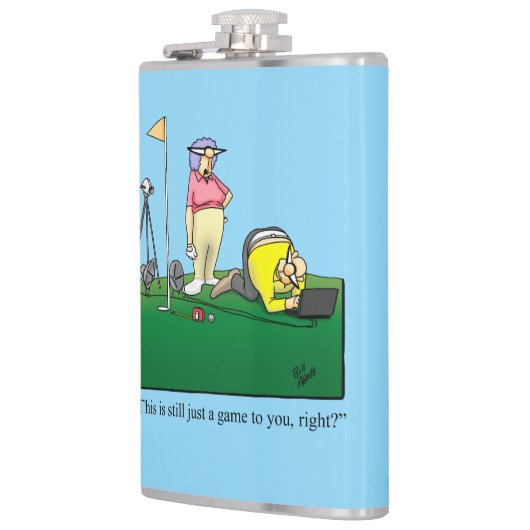 Grappig Golf Humor Hip Flask Gift Heupfles (Links)