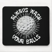 Grappig golf muismat (Voorkant)