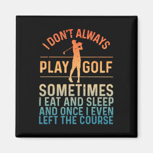 Grappig Golf ontwerp voor mannen vrouwen Golfspele Magneet