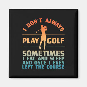 Grappig Golf ontwerp voor mannen vrouwen Golfspele Magneet
